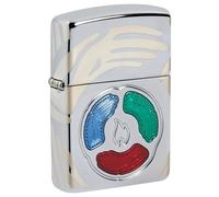 Zippo Accendino Keeper Of The Flame 46762 Edizione Speciale Unisex Argento