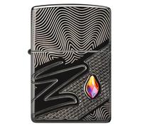 Zippo accendino Limited Edition Cristal Z armor 360 nero made in USA