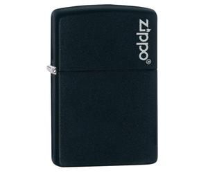 Zippo accendino Matte Logo Nero Unisex 218 zl
