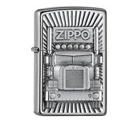 Zippo Accendino, Metallo, Cromo, Taglia Unica