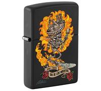 Zippo Accendino Mexican Skeleton Skater 48954 Collezionabile Metallo Multicolor Taglia Unica