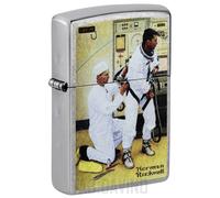 ZIPPO ACCENDINO NORMAN ROCKWELL 48988 ZIPPO ORIGINAL USA