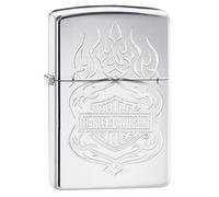 Zippo Accendino, Ottone, Chrom, 5.5 x 3.5 x 1 cm