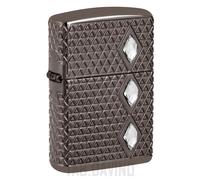 ZIPPO ACCENDINO PATTERN WITH CRYSTAL DESIGN 46316 ARMOR ZIPPO ORIGINAL USA