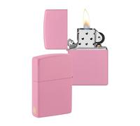 Zippo Accendino, Taglia Unica (211-094913), Metallo, Rosa Opaco-No Logo
