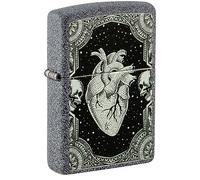 Zippo Accendino Tarot Heart 48720 Collezionabile Metallo Multicolor Taglia Unica