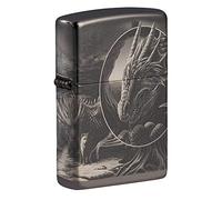 Zippo Accendino tascabile Lisa Parker dal design mitico nero lucido, taglia unica