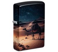Zippo Accendino tempesta - Camel, 540°, Color Image - Ricaricabile - Riutilizzabile - Design antivento - Confezione regalo - Made in USA