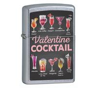 Zippo Accendino Valentine Bar Limited Edition Argento 207 COCKTAIL