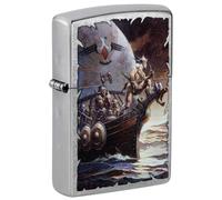 Zippo Accendino Viking Golden Sea 48953 Collezionabile Metallo Argento Taglia Unica
