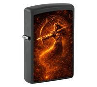 Zippo accendino Zodiac Collection nero e oro Idea Regalo Uomo donna Sagittario