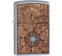 Zippo Antivento Ricaricabile Made In Usa Argento Unisex