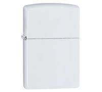 Zippo Antivento Ricaricabile Made In Usa Bianco Unisex