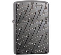 Zippo Antivento Ricaricabile Made In Usa Grigio 49173 special fuori catalogo