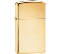 Zippo Antivento Ricaricabile Made In Usa Oro Unisex