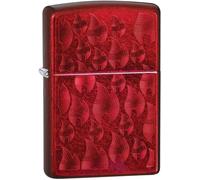 Zippo Antivento Ricaricabile Made In Usa Rosso 29824 21063 ICED ZIPPO FLAME DESIGN