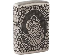 Zippo Armor 360 Multicut Engraving Argento 49160 SAN CRISTOFORO