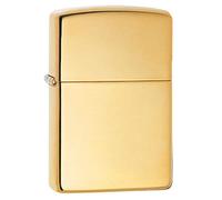 Zippo, Accendino Tascabile Donna, Ottone Lucido Armor