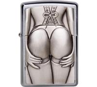 Zippo Benzina Accendino - Stocking Ragazza Emblema - Donna Sexy - Pin Up