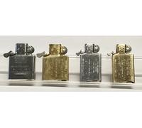 Zippo Benzina Utilizzo Originale Inserire Cromo O Oro O Regolare E Slim