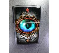 Zippo " Blu Eye Cluster " - Black Opaco - Nuovo & Originale - #535