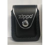 Zippo Borsa Custodia Con Clip Nero Borsa Cintura Custodia Pelle 60001219