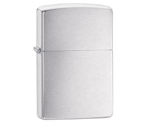 Zippo Brushed Chrome Multicolore Unisex