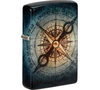 Zippo Compass Fantasma Accendino Glow-in-The-Dark Verde - Alta Benzina Originale