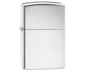 Zippo Cromati Lucidi Accendino Ricaricabile Classic Plain Windproof Progettazion