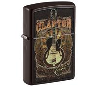 Zippo Eric Clapton - Accendino antivento ricaricabile, con immagine a colori, riutilizzabile, design antivento, confezione regalo, prodotto negli Stati Uniti