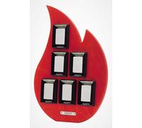 Zippo Espositore 6 Posti Accendini Vuota