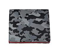 Zippo Leather double sided wallet Portamonete 10 centimeters Grigio (Grey Camouflage)