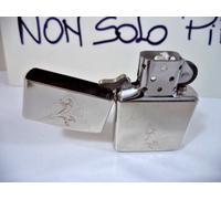 ZIPPO LIGHTER 110wg double face silver plate anno 1992 nuovo