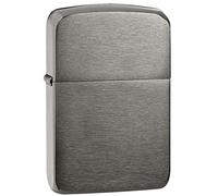 Zippo Black Ice 1941 Replica Lighter, Metal, Silver, One Size