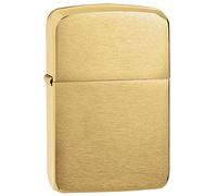 Zippo Lighter 1941B Replica Brush Brass