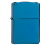 Zippo Lighter, Metal, Blue, One Size