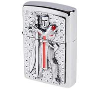 Zippo Lighter, Silver, One Size
