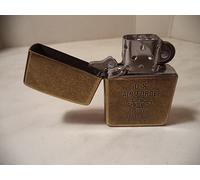 ZIPPO LIGHTER VINTAGE U.S. AIR FORCE ANTIQUE BRASS AGE 1995 NEW NUOVI