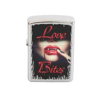 Zippo Love Bites Argento Unisex