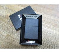 Zippo Nero Crackle Accendino Accendino A Gas OVP Originale