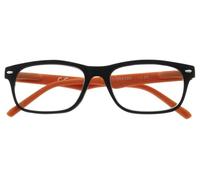 Zippo Occhiali da Lettura, Realizzati con Montatura dalle Linee Morbide, Ideale per Uomo e Donna, Diottria +3.00, Aste Color Arancio