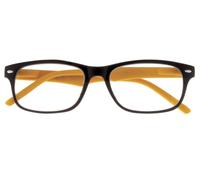 OCCHIALE LETTURA MONTATURA POLICARBONATO NERO/GIALLO B3