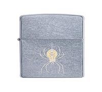 Zippo PL 207 Spider Laser Two Tone Accendino, Ottone, Design, 5,83,81,2