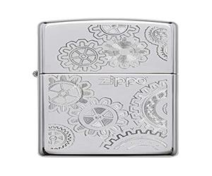 Zippo PL 250 Gear Laser Accendino, Ottone, Design, 5,83,81,2