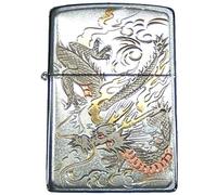 Zippo Rampage Dragon RYU Beautiful Electroforming Japan Limited oil Lighter