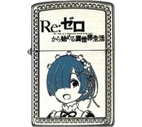 Zippo Re: Zero Starting Life In Another World Rem Silver 2 Sided Anime Japan