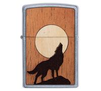 Zippo Ricaricabile Antivento Made In Usa Nel Box Regalo Argento Unisex