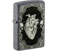 Zippo Ricaricabile Antivento Made In Usa Nel Box Regalo Multicolore Unisex