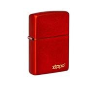 Zippo Rosso metallizzato opaco w