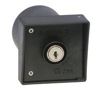 ZIPPO Selettore Apri/Chiudi da Incasso con Serratura in Nylon Grigio Scuro